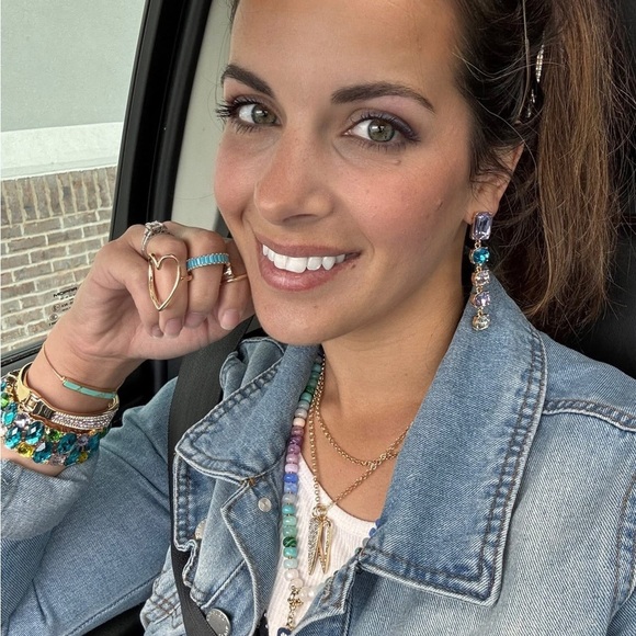 FINAL PRICE! Park Lane Blossom Drop Earrings - Picture 5 of 6